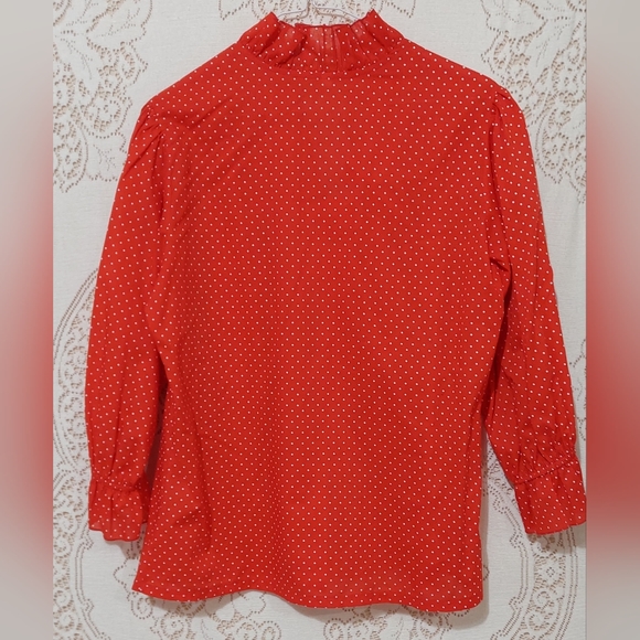 π‘ Carefree fashions Scottsdale AZ red skirt, shirt, and sash size large InvW049 - Picture 3 of 7